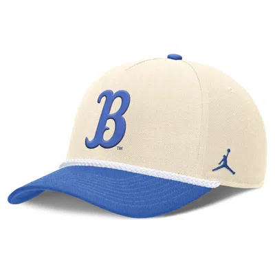 Nike Unisex Ucla Primetime Rope 2-tone Rise Jordan Brand College Adjustable Hat In Multi