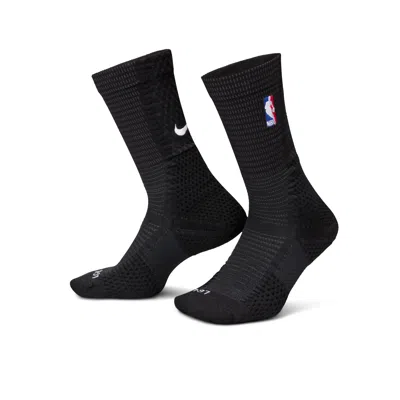 Nike Unisex Unicorn Dri-fit Adv Nba Cushioned Crew Socks (1 Pair) In Black