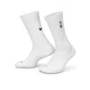 Nike Unisex Unicorn Dri-fit Adv Nba Cushioned Crew Socks (1 Pair) In White
