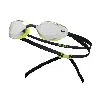 Nike Unisex Vapor Mirrored Swim Goggles In Black