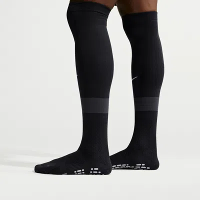 Nike Unisex Vaporfast Soccer Knee-high Socks (1 Pair) In Black