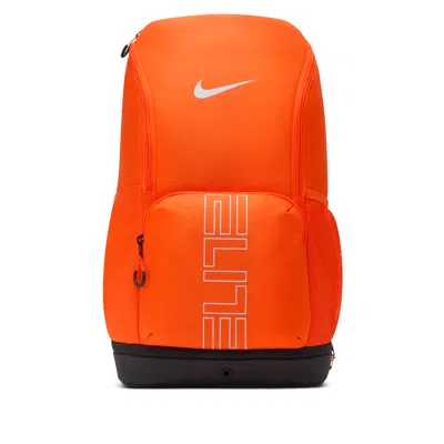 Nike Unisex Varsity Elite Backpack (32l) In Orange
