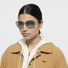 Nike Unisex Veil Prism Sunglasses In Yellow