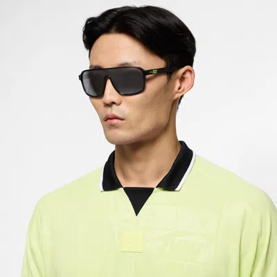 Nike Unisex Vintage Flyer Mirrored Sunglasses In Gray