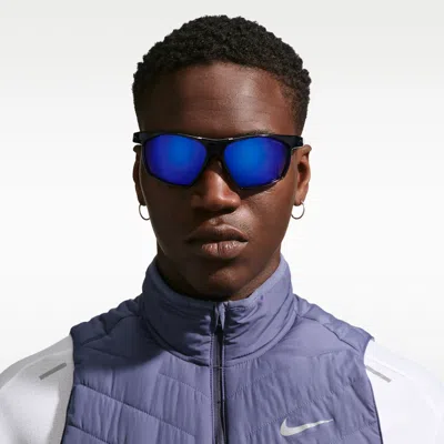Nike Unisex Windtrack Heat Sunglasses In Black