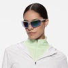Nike Unisex Windtrack Run Mirrored Sunglasses In Blue