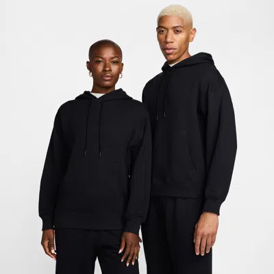 Nike Unisex Wool Classic Hoodie In Black