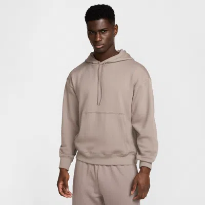 Nike Unisex Wool Classic Hoodie In Grey
