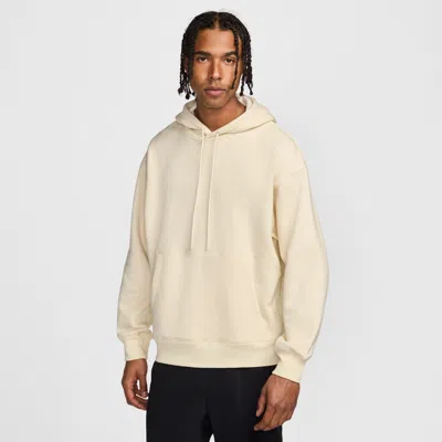 Nike Unisex Wool Classic Hoodie In White