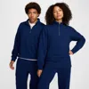 Nike Unisex Wool Classics 1/4-zip Top In Blue