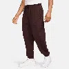 Nike Unisex Wool Classics Fleece Pants In Brown