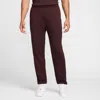 Nike Unisex Wool Classics Open-hem Fleece Pants In Brown