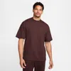 Nike Unisex Wool Classics Short-sleeve T-shirt In Brown
