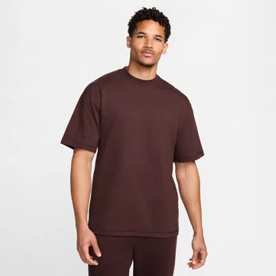 Nike Unisex Wool Classics Short-sleeve T-shirt In Brown