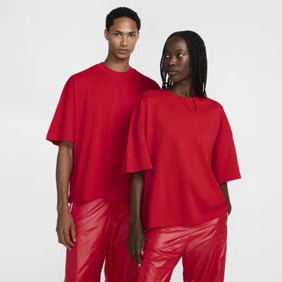 Nike Unisex X Jacquemus Short-sleeve T-shirt In Red