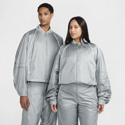 Nike Unisex X Jacquemus Track Jacket In Grey