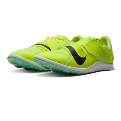 Nike Unisex Zoom Rival Jump Running Shoes In Volt/mint Foam/coconut Milk/cave Purple In Green