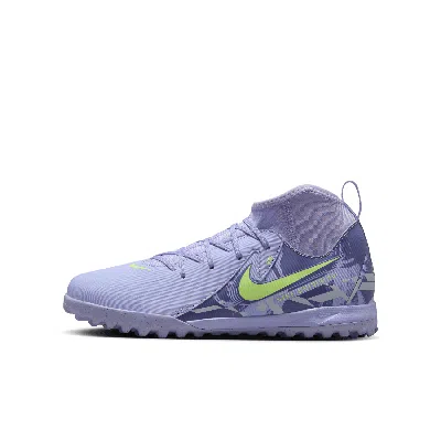 Nike United Jr. Phantom Luna 2 Academy Big Kids' Tf High-top Soccer Shoes In Purple