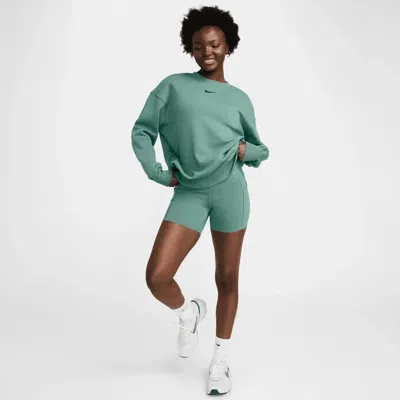 Nike Universa Biker Shorts Women's Stretch High-waisted Active Srt12 In Multi