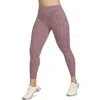 Nike Universa Dri-fit High Rise 7/8 Tights In Smokey Mauve/black