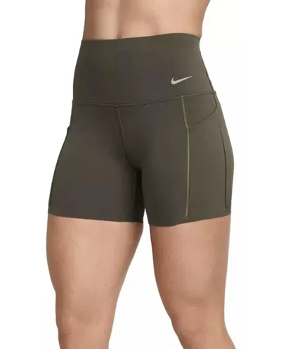 Nike Universa Fn3151-325 Biker Short Women's High-waisted Srt326 In Multi