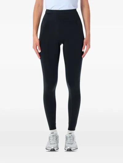 Nike Universa High-waisted Full-length Leggings With No Front Seam In Black