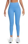 Nike Women's Universa Medium-support High-waisted 7/8 Leggings With Pockets