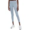 Nike Universa Medium Support High Waist 7/8 Leggings In Lt Armory Blue/ Black