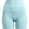 Nike Universa Medium-support High-waisted 5-inch Pocket Biker Shorts In Green