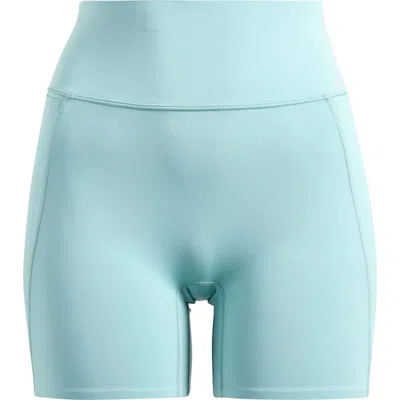 Nike Universa Medium-support High-waisted 5-inch Pocket Biker Shorts In Green