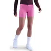 Nike Universa Medium-support High-waisted 5-inch Pocket Biker Shorts In Pink
