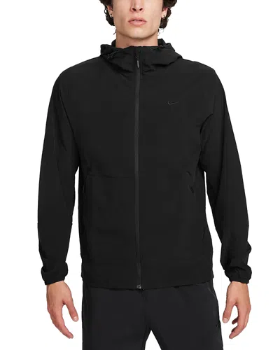 Nike Unlimited Water Repellent Hooded Versatile Jacket In Black