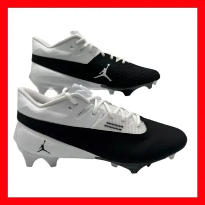 Pre-owned Nike Unreleased Jordan Vapor Edge Elite 2 S P Football Ncaa Fj5695-100 Mens Size 12 In Black