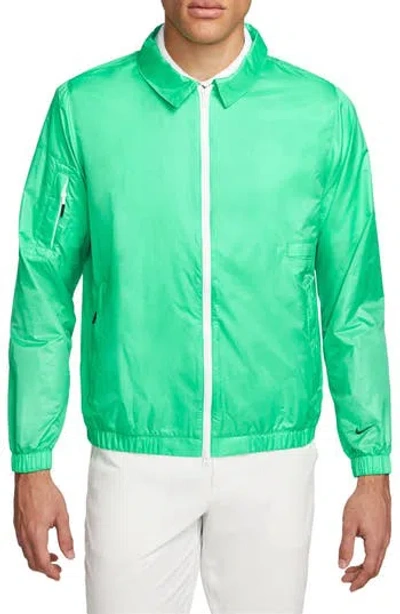 Nike Unscripted Phoenix Water Repellent Golf Jacket In Spring Green/gorge Green