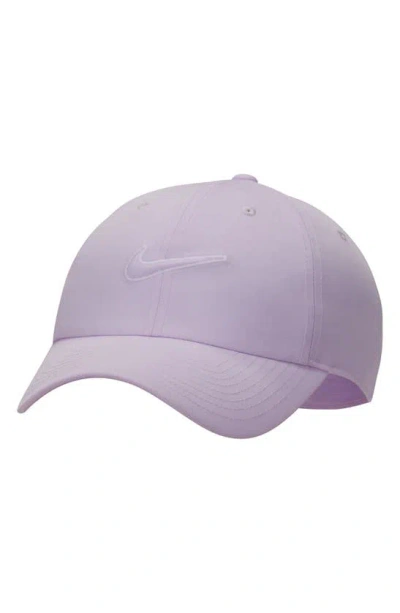 Nike Unisex Club Unstructured Swoosh Cap In Lilac Bloom/ Lilac Bloom