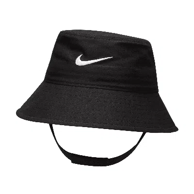 Nike Babies' Toddler Upf 40+ Infant Bucket Hat In Black
