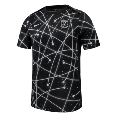 Nike Urawa  Men's Soccer Pre-match Short-sleeve Top In Black