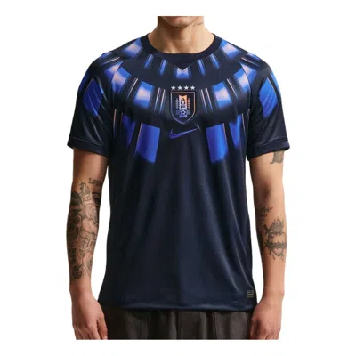 Nike Uruguay 2026 Stadium Away Replica Jersey 'obsidian Hyper Royal' In Blue