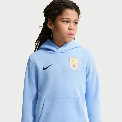Nike Uruguay Club Big Kids' (boys')  Soccer Pullover Hoodie In Blue