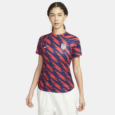 Nike Red Usmnt 2023 Pre-match Top