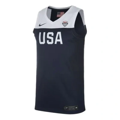 Nike Usa American Dream Team Away Jerseymen Navy Dark Blue