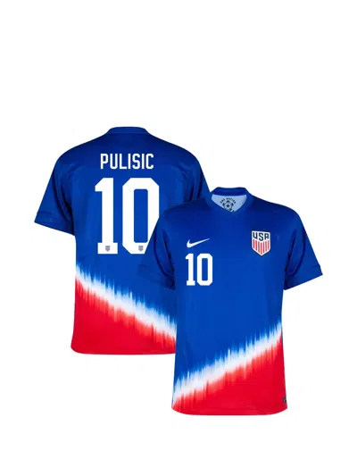 Nike Usa Away Pulisic 10 Jersey In Blue