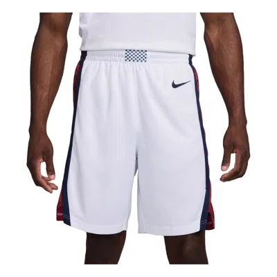 Nike Usa Limited Home Basketball Shorts 'white Obsidian'