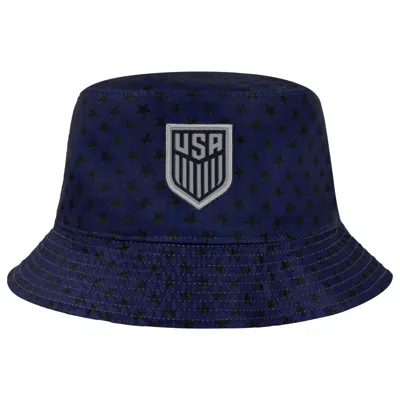 Nike Usa National World Cup  Unisex Soccer Reversible Bucket Hat In Blue