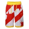 Nike Usa Red&white Stars Flag Sports Shorts Men 'red White Gold' In Multi