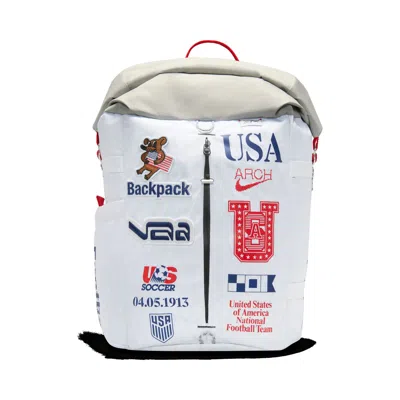 Pre-owned Nike Usa X V.a.a. Aysén Backpack (32l) 'white' | Men's Size Onesize