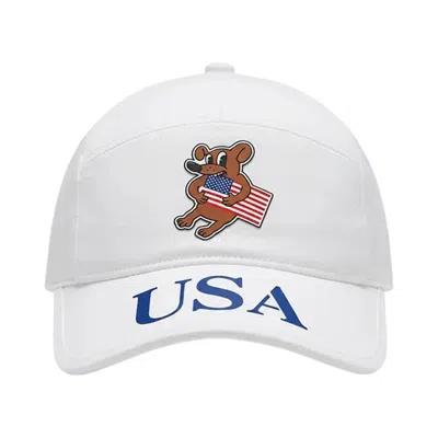 Pre-owned Nike Usa X V.a.a. Unstructured Fly Cap 'white' | Men's Size Onesize