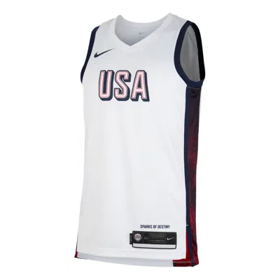 NIKE NIKE USAB OLYMPICS 24 LIMITED HOME BASKETBALL JERSEY 'WHITE'