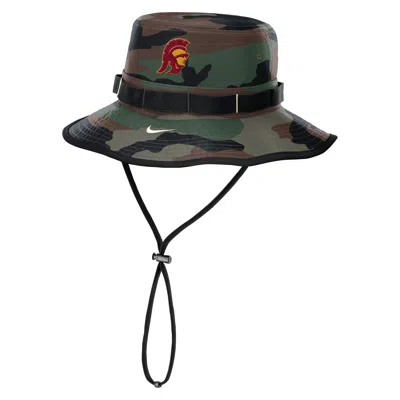 Nike Usc 2025 Military Appreciation Boonie  Men's Dri-fit College Bucket Hat In Neutral