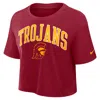 Nike Usc Athletic Prep Arch  Women's Dri-fit College Cropped T-shirt